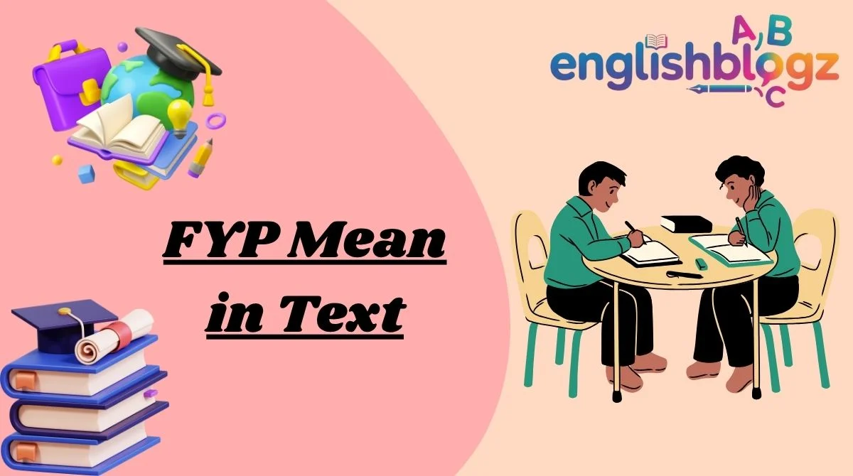 FYP Mean in Text