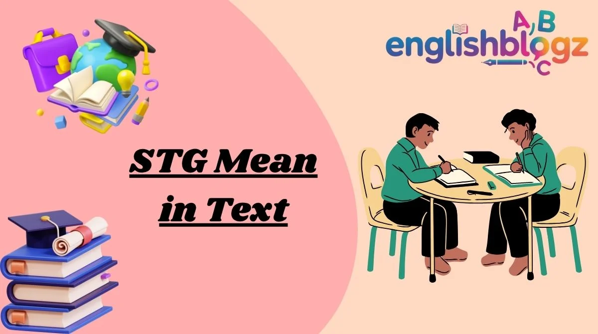STG Mean in Text